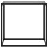 Mesa consola vidrio templado transparente 80x35x75