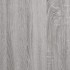 Mesa de centro madera contrachapada gris Sonoma 80x80x36,5