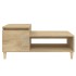 Mesa de centro madera contrachapada roble Sonoma 100x50x45