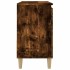 Armario de baño madera contrachapada roble ahumado 65x33x60