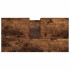 Armario de baño madera contrachapada roble ahumado 65x33x60