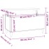 Mesa de centro madera contrachapada roble Sonoma 90x44,5x45