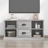 Mueble para TV madera contrachapada gris Sonoma 99,5x35,5x48