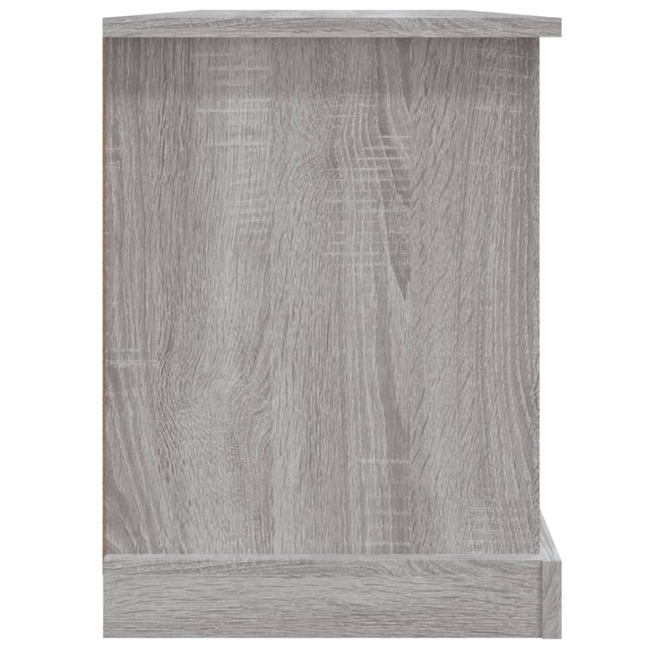 Mueble para TV madera contrachapada gris Sonoma 99,5x35,5x48