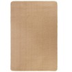 Alfombra de yute con reverso de latex color natural 140x200 cm