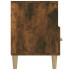 Mueble de TV madera contrachapada roble ahumado 102x36x50