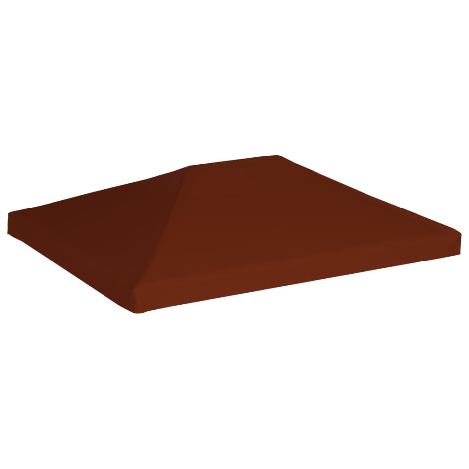 Toldo de cenador terracota 310 g/m² 3x4