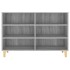 Aparador de madera de ingeniería gris Sonoma 103,5x35x70
