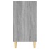 Aparador de madera de ingeniería gris Sonoma 103,5x35x70