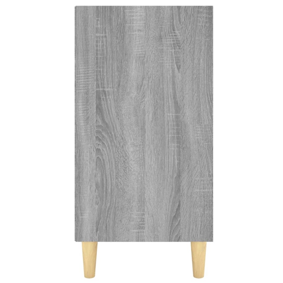 Aparador de madera de ingeniería gris Sonoma 103,5x35x70