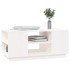 Mesa de centro de madera maciza de pino blanco 90x49x40,5