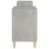 Mueble para TV madera contrachapada gris hormigón 160x35x55
