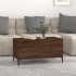 Mesa de centro madera contrachapada roble marrón 90x44,5x45