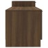 Mueble de TV madera contrachapada roble marrón 158,5x36x45
