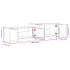 Mueble de TV madera contrachapada roble marrón 158,5x36x45