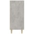 Aparador de madera de ingeniería gris hormigón 90x34x80