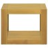 Armario de baño de pared madera maciza de teca 45x45x35