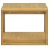 Armario de baño de pared madera maciza de teca 45x45x35