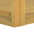 Armario de baño de pared madera maciza de teca 45x45x35
