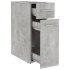 Armario de boticario contrachapada gris hormigón 20x45,5x60