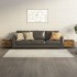 Mesas de centro con patas metal 2 uds roble ahumado 50x50x40
