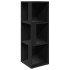 Mueble de esquina madera contrachapada negro 33x33x100