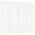 Cabecero cama de pared madera maciza pino blanco 96x3x91,5