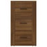 Aparador de madera contrachapada marrón roble 40x33x70