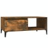 Mesa de centro madera contrachapada roble ahumado 90x50x36,5
