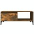 Mesa de centro madera contrachapada roble ahumado 90x50x36,5