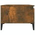 Mesa de centro madera contrachapada roble ahumado 90x50x36,5