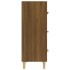 Aparador madera contrachapada marrón roble 70x34x90