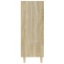 Aparador de madera contrachapada roble Sonoma 69,5x32,5x90