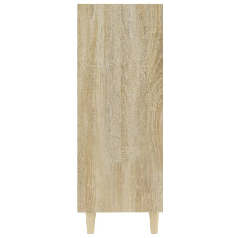 Aparador de madera contrachapada roble Sonoma 69,5x32,5x90