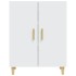 Aparador de madera contrachapada blanco 70x34x90