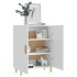 Aparador de madera contrachapada blanco 70x34x90