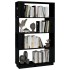 Estantería/divisor de espacios madera pino negro 80x25x132