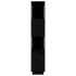 Estantería/divisor de espacios madera pino negro 80x25x132