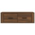 Mueble TV colgante madera contrachapada roble marrón