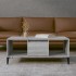 Mesa de centro madera contrachapada gris Sonoma 90x50x36,5