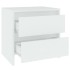 Mesitas de noche 2 uds madera contrachapada 45x34,5x44,5