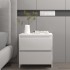 Mesitas de noche 2 uds madera contrachapada 45x34,5x44,5