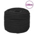 Cuerda de barco polipropileno negro intenso 12 mm 100