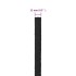 Cuerda de barco polipropileno negro intenso 12 mm 100