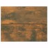 Mesita de noche madera contrachapada roble ahumado 40x30x30