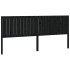 Cabecero de cama madera maciza de pino negro 205,5x4x100