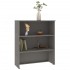 Aparador superior HAMAR pino macizo gris claro 85x35x100