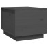 Mesa de centro de madera maciza de pino gris 40x50x35