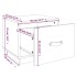 Mesitas de noche 2 uds madera maciza pino blanco 40x34x35