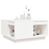 Mesa de centro de madera maciza de pino blanco 60x61x32,5